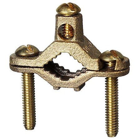 Dottie L.H. Dottie 1-1/4''-2'' Bronze Bare Ground Clamp (Direct Burial), 5PK DB27